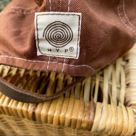 Brown Hyp Hat/Cap with Ivory "H" - Picture 2 of 5